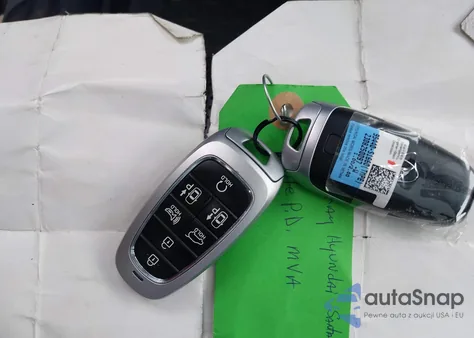 2023 Hyundai Santa Fe Calligraphy from USA, damaged, VIN 5NMS5DAL5PH649846